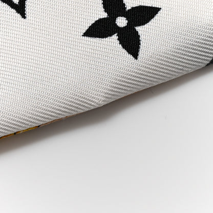 Louis Vuitton Silk Monogram Lets Go BB Bandeau Black 3 of 3