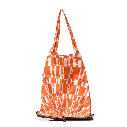 Hermes Buffle Silky Pop Shopper Tote Orange 4 of 5
