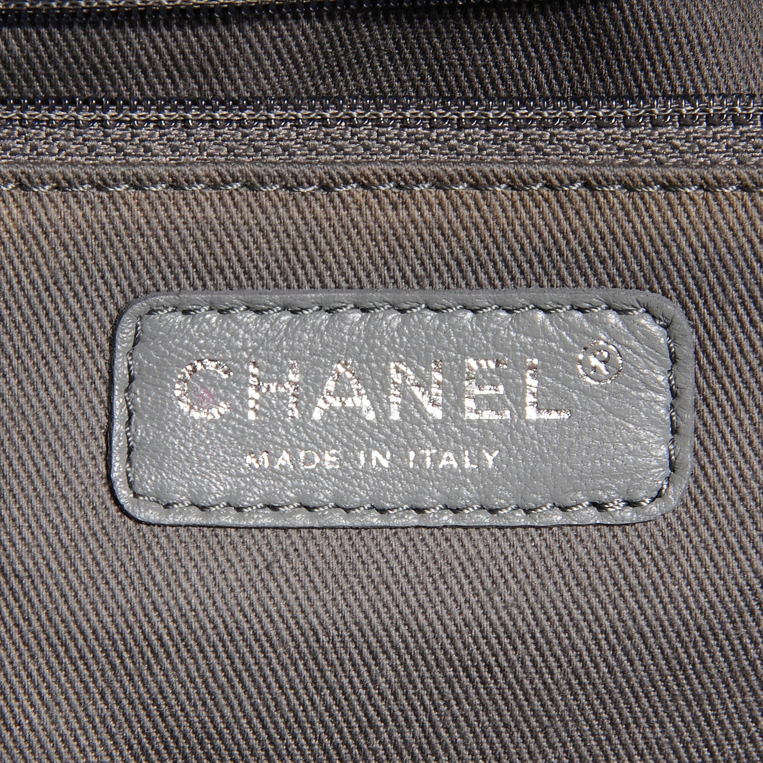 Chanel Iridescent Calfskin Small Sea Hit Tote Black 6 of 7