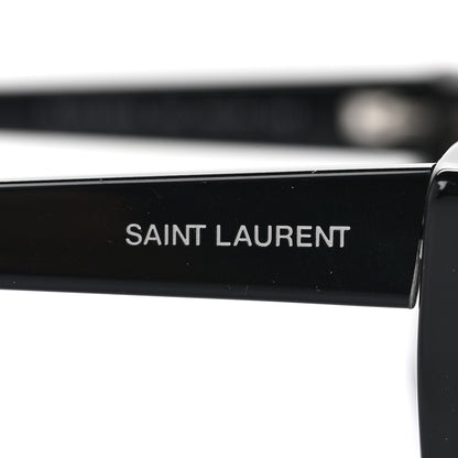 Saint Laurent Acetate Mica Cat Eye Sunglasses SL 276 Black 6 of 8