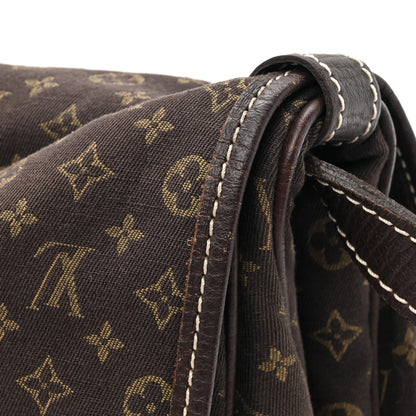 Louis Vuitton Monogram Mini Lin Saumur Ebene 16 of 17