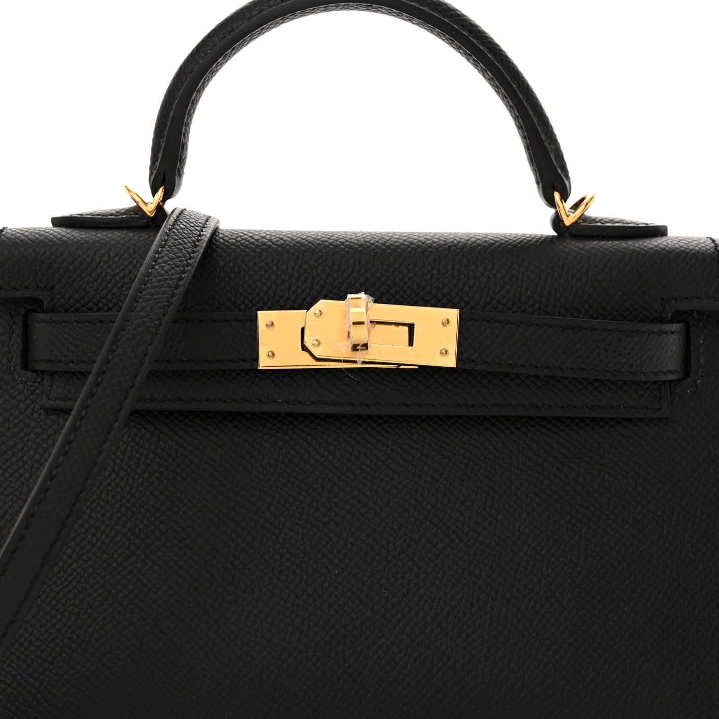 Epsom Mini Kelly Sellier 20 Black