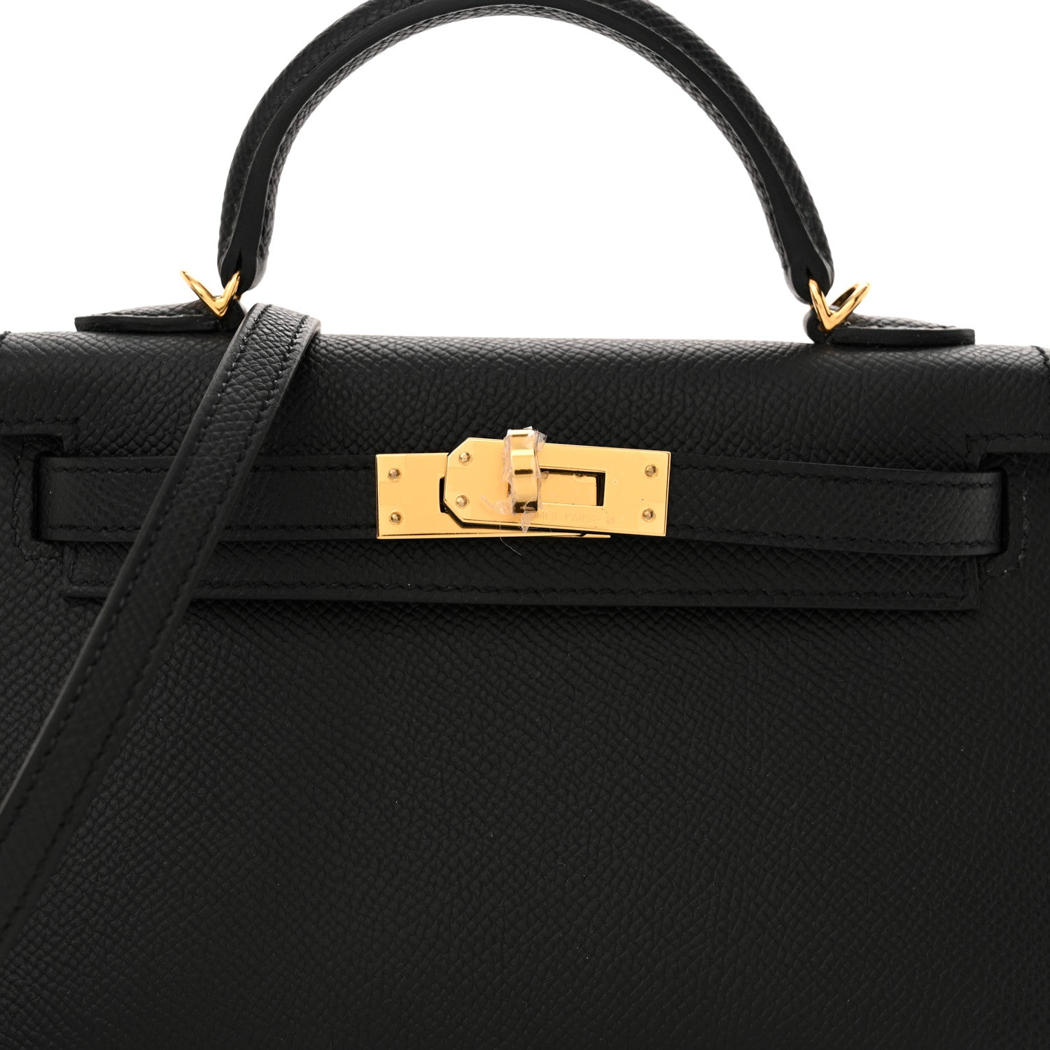 Hermes Epsom Mini Kelly Sellier 20 Black 8 of 11