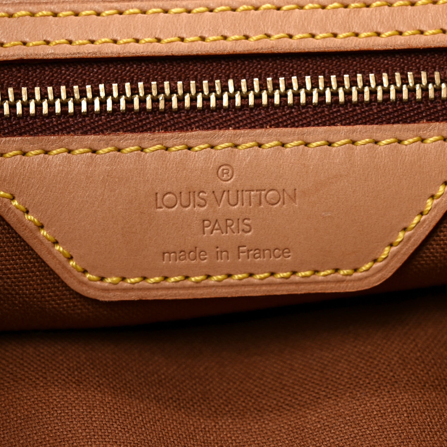 Louis Vuitton Monogram Cabas Mezzo 6 of 9