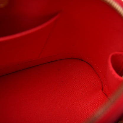 Louis Vuitton Vernis Alma BB Rouge Grenadine 9 of 21