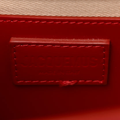 Jacquemus Glazed Calfskin Le Grand Bambino Red 6 of 10