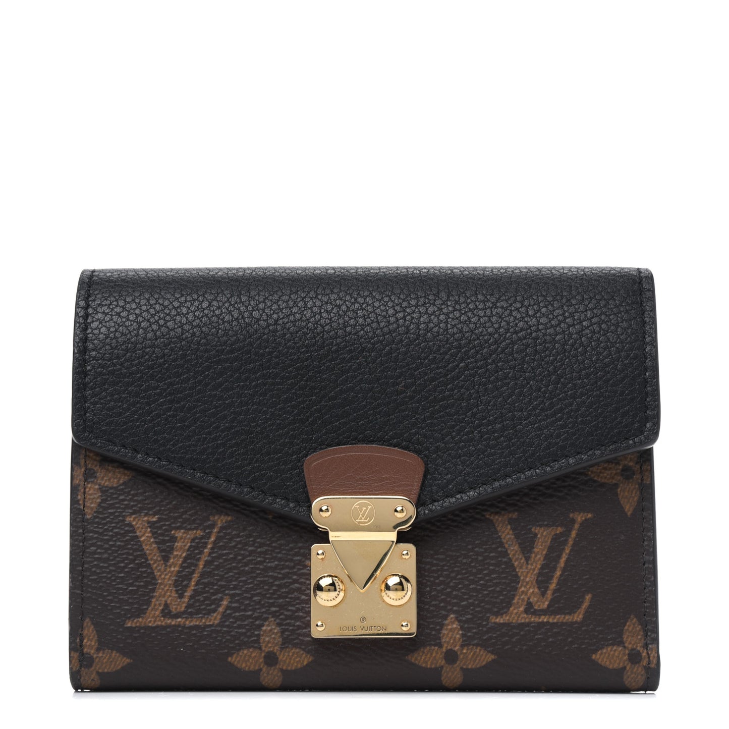 Monogram Pallas Compact Wallet NM Black