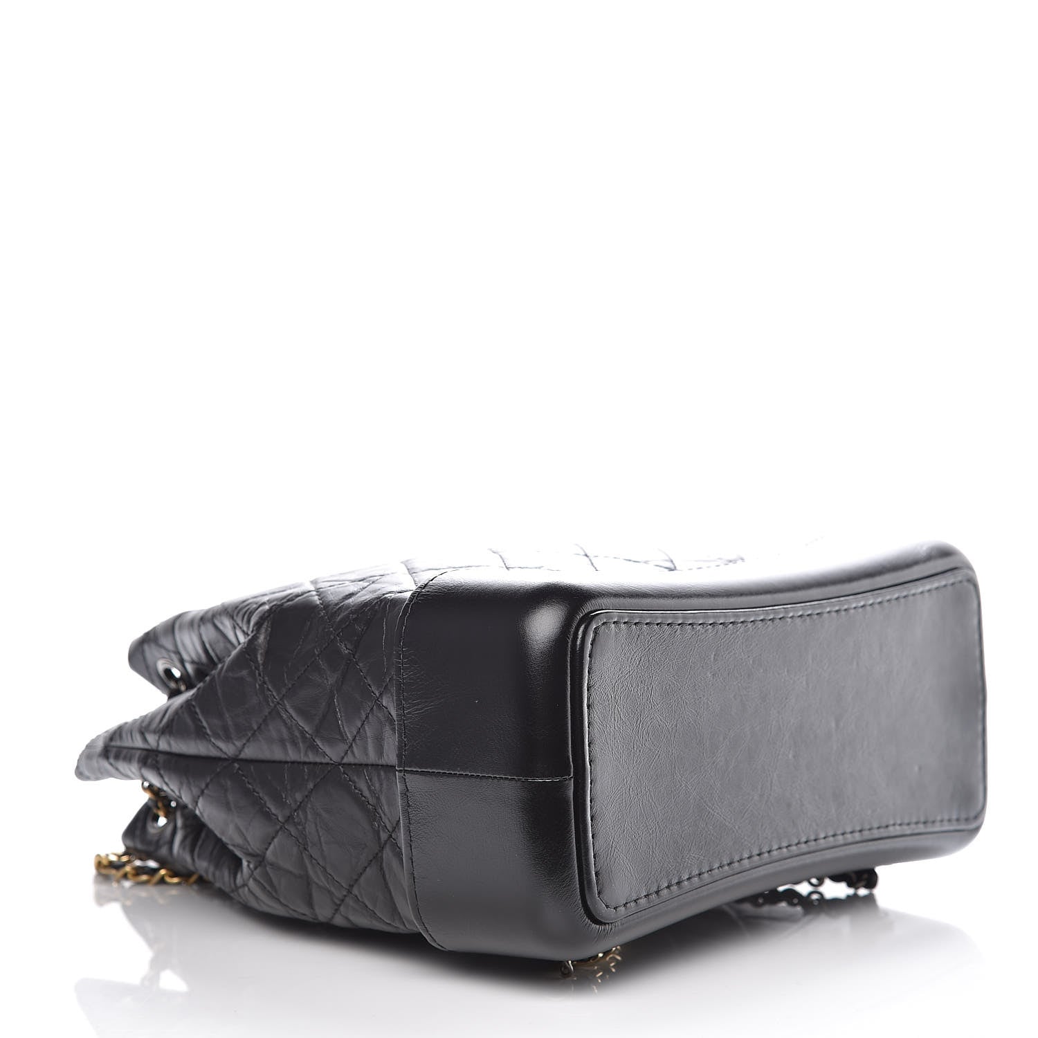 Chanel Aged Calfskin Quilted Gabrielle Backpack Black 4 of 11