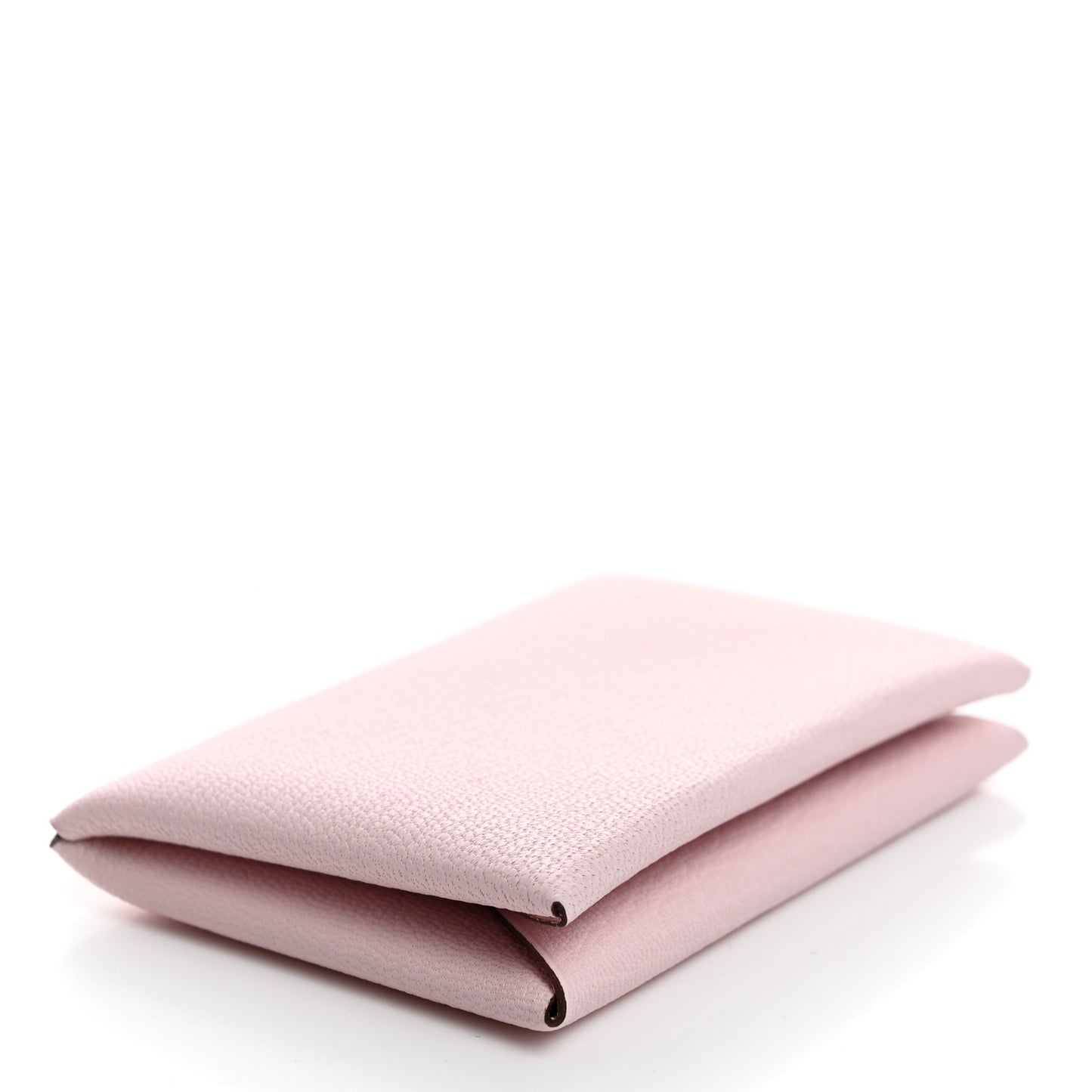 Chevre Mysore Calvi Card Case Rose Darling