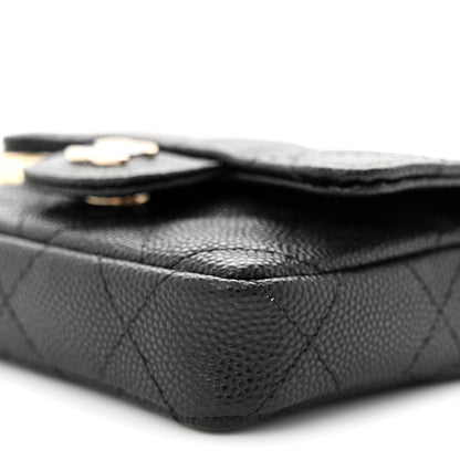 Chanel Caviar Quilted Mini Chain Belt Bag Black 11 of 11