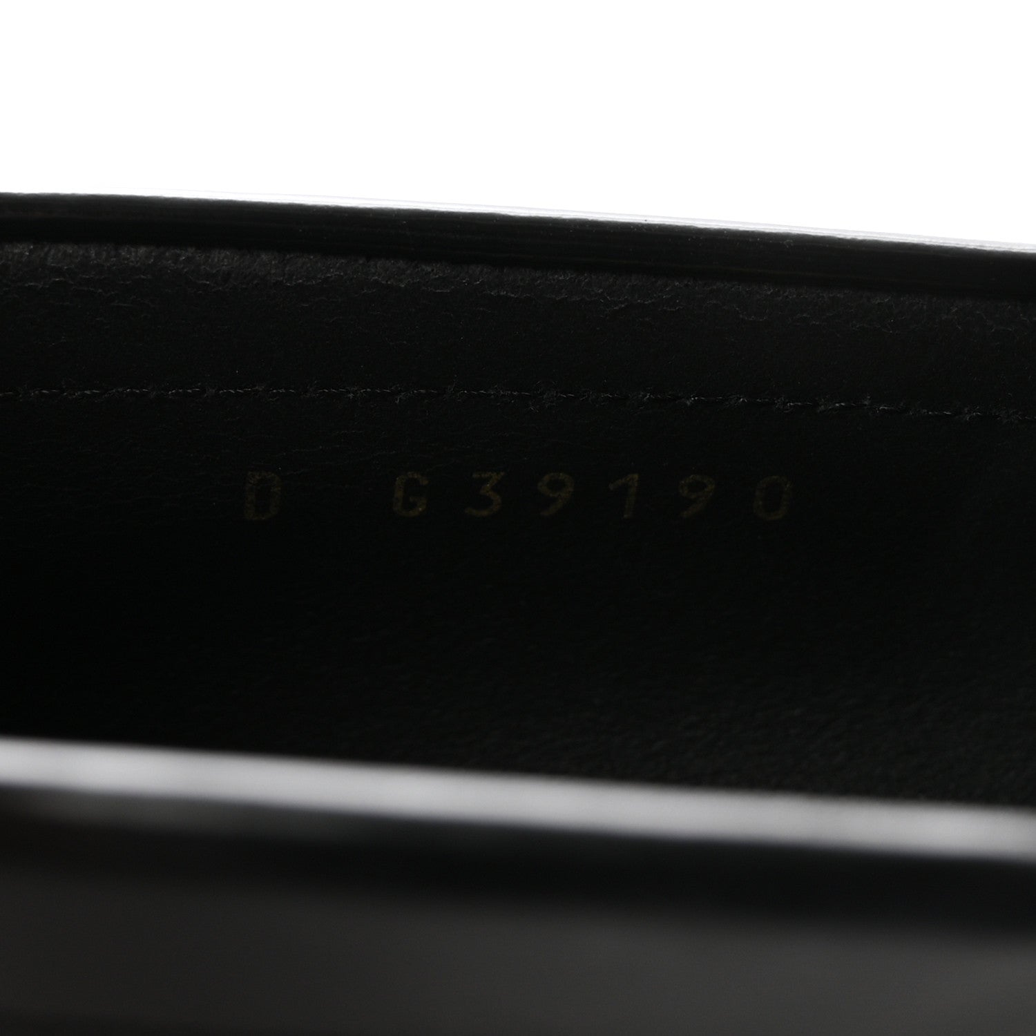 Chanel Shiny Calfskin Logo Loafers 37.5 Black 9 of 9