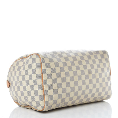 Louis Vuitton Damier Azur Speedy 30 4 of 22