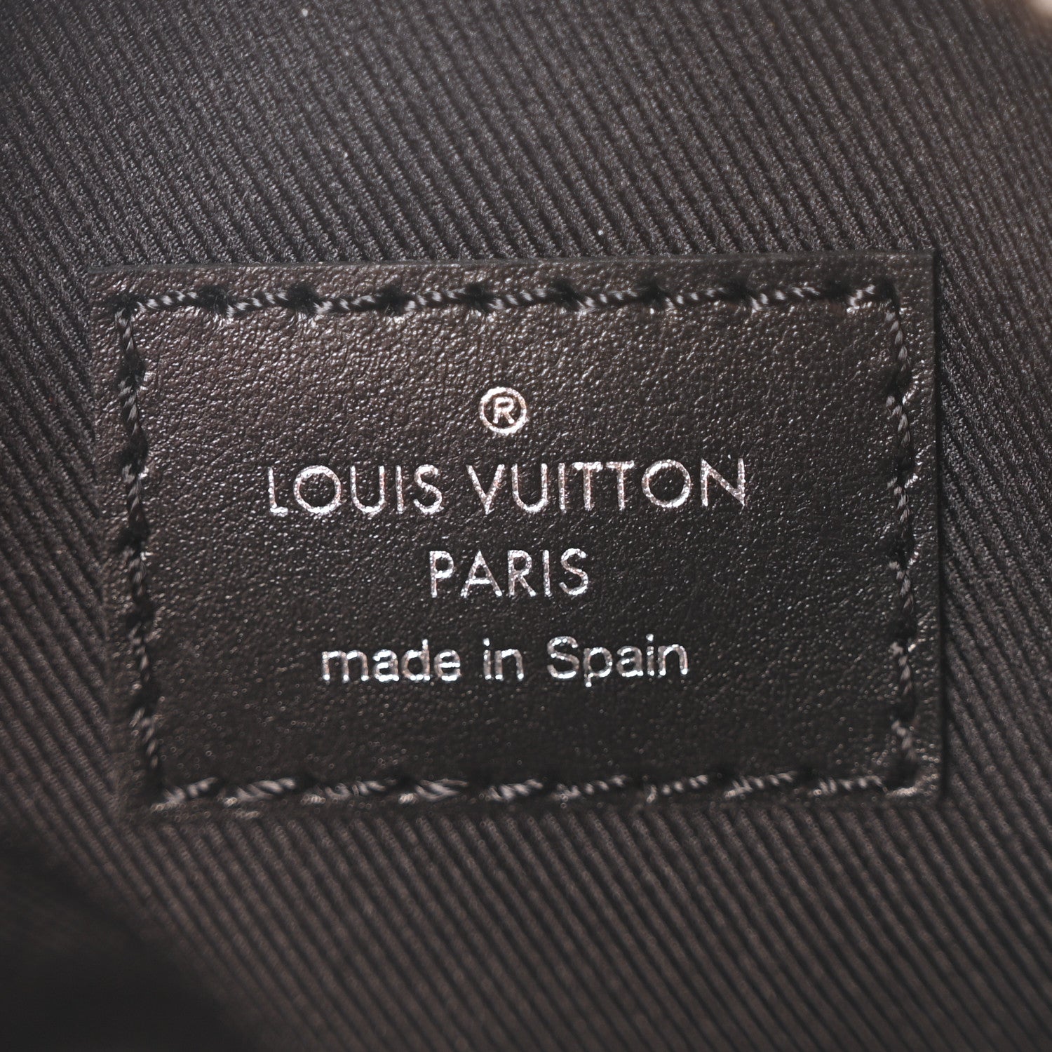 Louis Vuitton Monogram Eclipse Reverse Double Phone Pouch NM 6 of 9