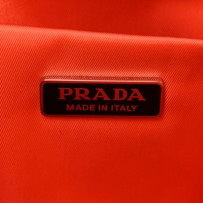 Prada Tessuto Nylon Pocket Wristlet Pouch Mimetico Black 6 of 6
