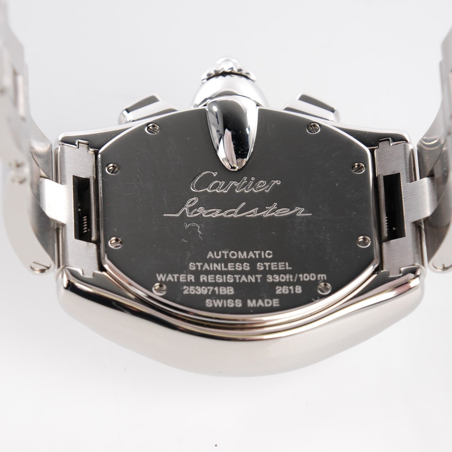 Stainless Steel 42mm Roadster Chronograph Automatic Watch