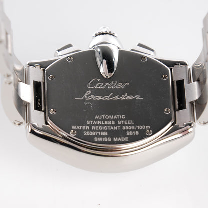 Cartier Stainless Steel 42mm Roadster Chronograph Automatic Watch 8 of 8