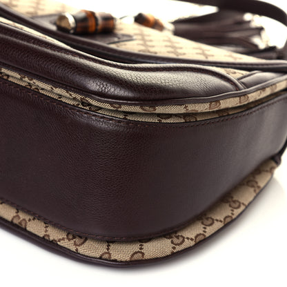 Gucci Monogram Large New Bamboo Top Handle Bag Brown 10 of 13