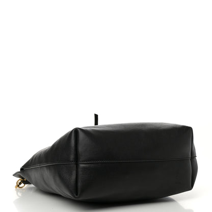 Saint Laurent Lambskin Paris VII Pochon Black 4 of 14