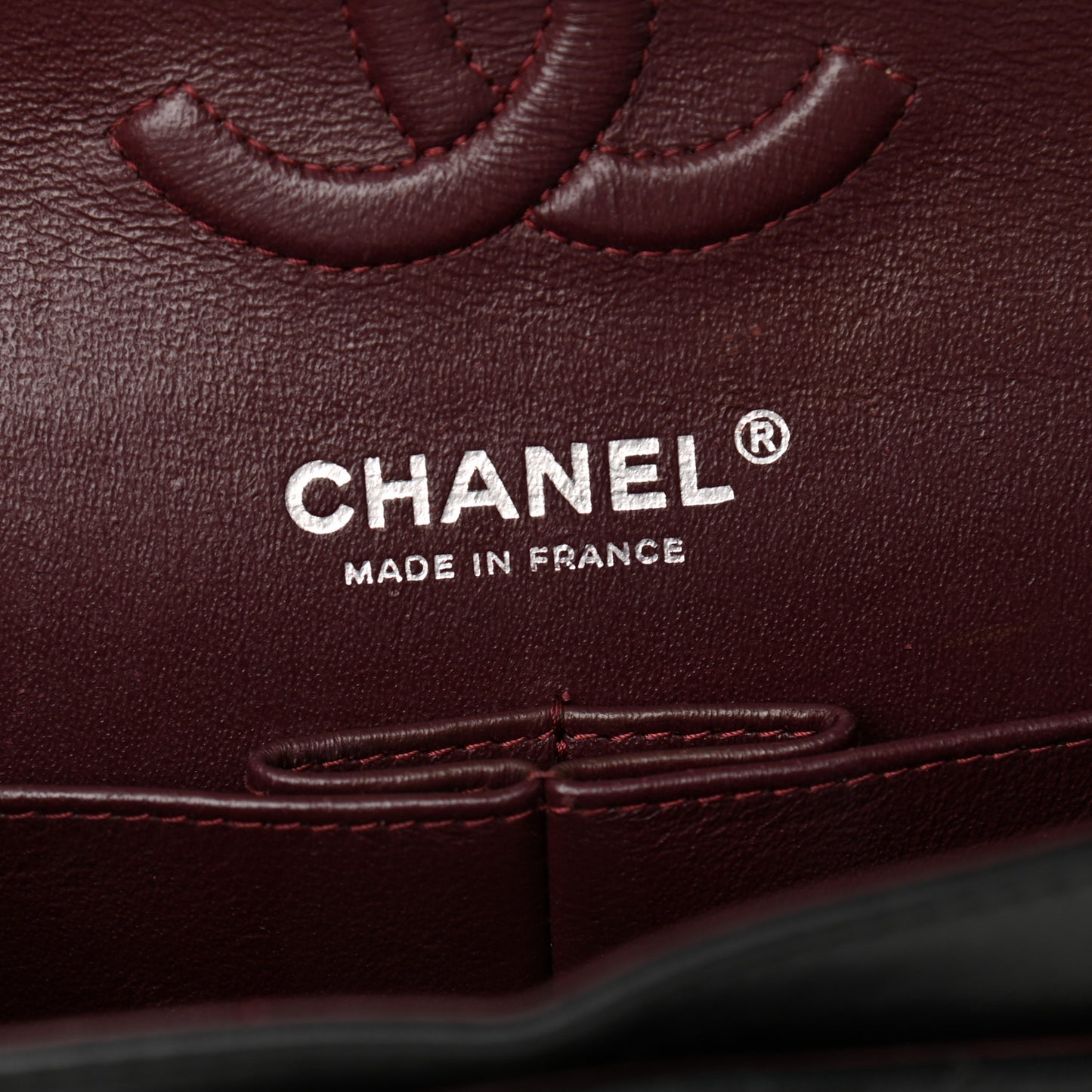 Lambskin Quilted Small Double Flap Black