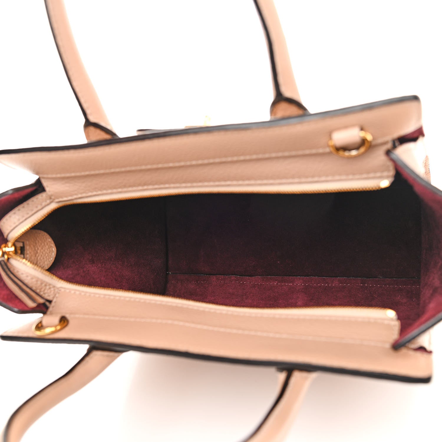 Mulberry Small Classic Grain Mini Zipped Bayswater Rosewater 6 of 12