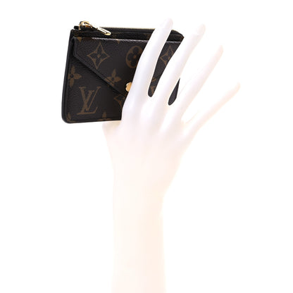 Louis Vuitton Monogram Recto Verso Card Holder Black 2 of 8