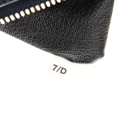 Prada Saffiano Cuir Travel Front Zip Pocket Briefcase Baltico 8 of 10