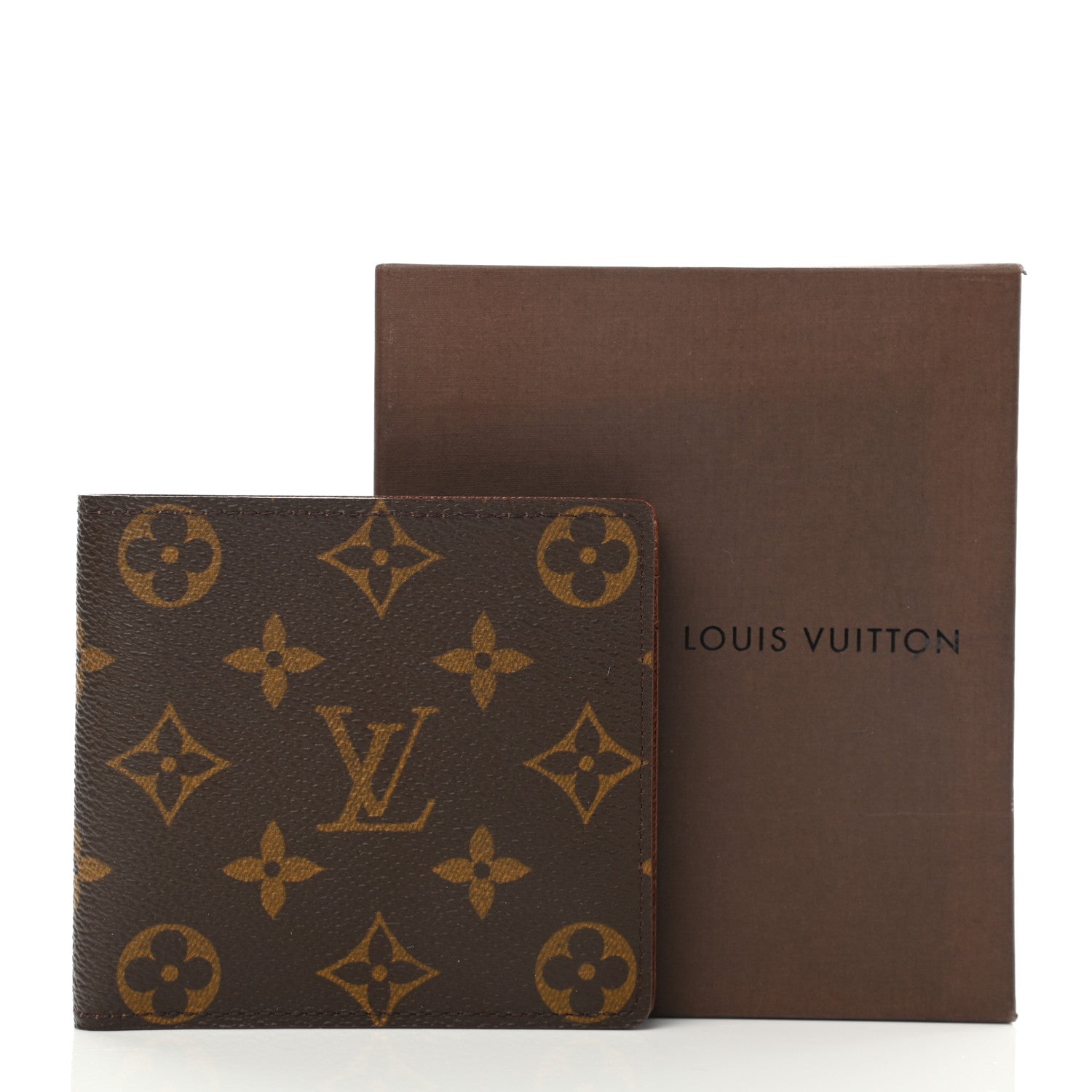 Louis Vuitton Monogram Billfold Wallet 4 Credit Card Slots 10 of 10