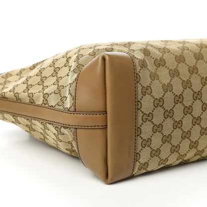 Gucci Monogram Medium Craft Tote Brown 6 of 8