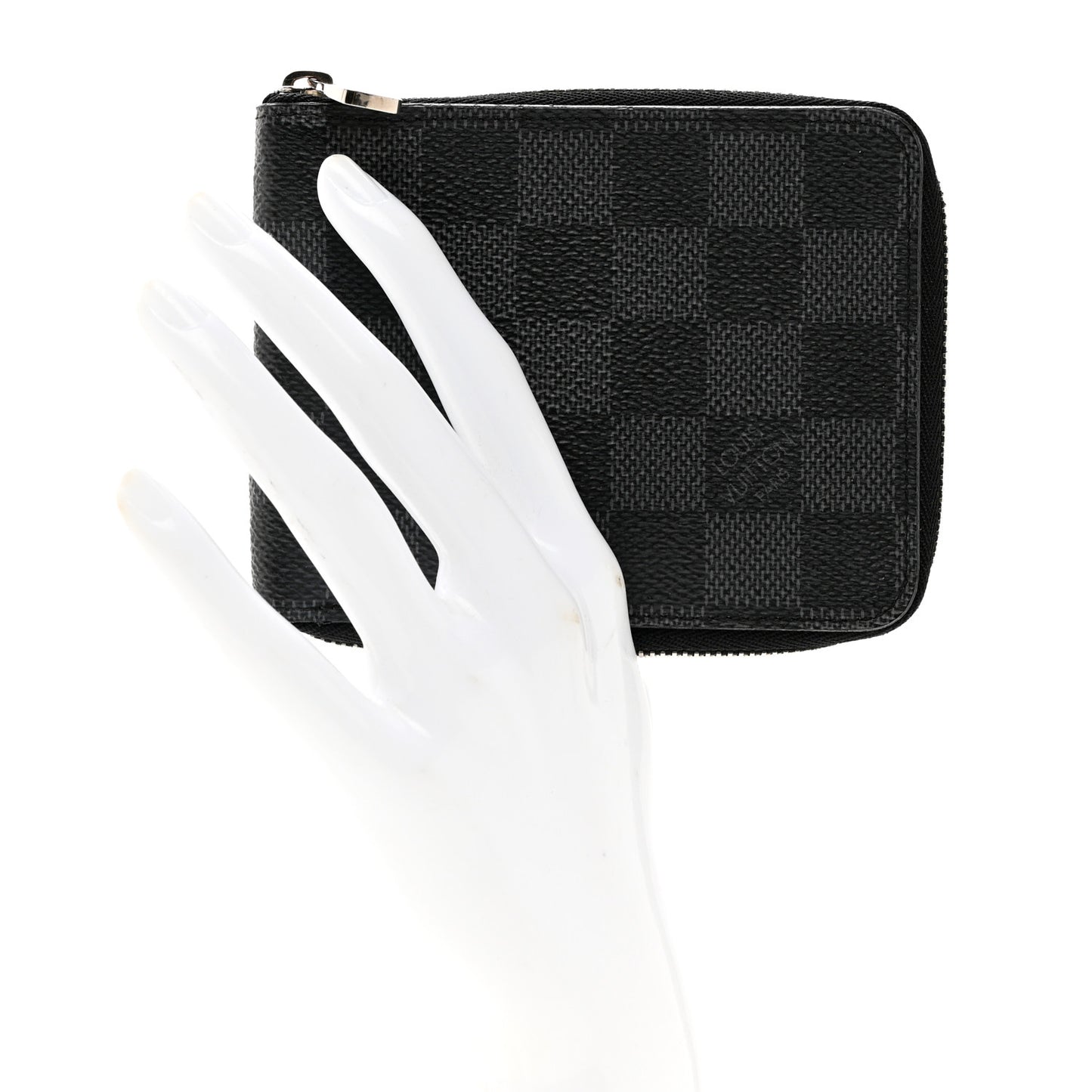 Damier Graphite Compact Zippy Wallet