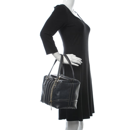 Gucci Guccissima Treasure Boston Black 2 of 18