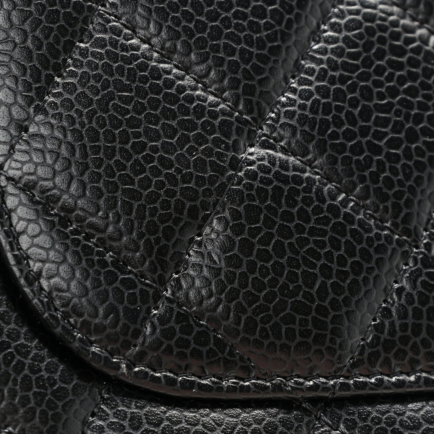 Chanel Caviar Quilted Wallet On Chain WOC Black 11 of 11