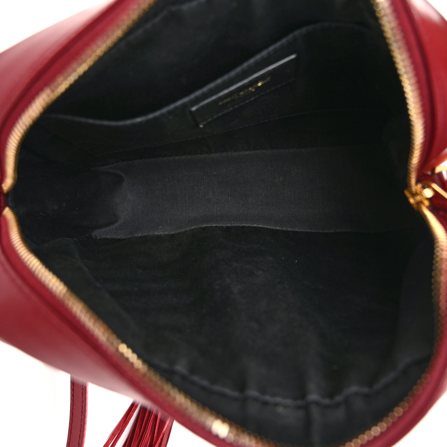 Saint Laurent Calfskin Matelasse Monogram Lou Camera Bag Rouge Eros 5 of 12