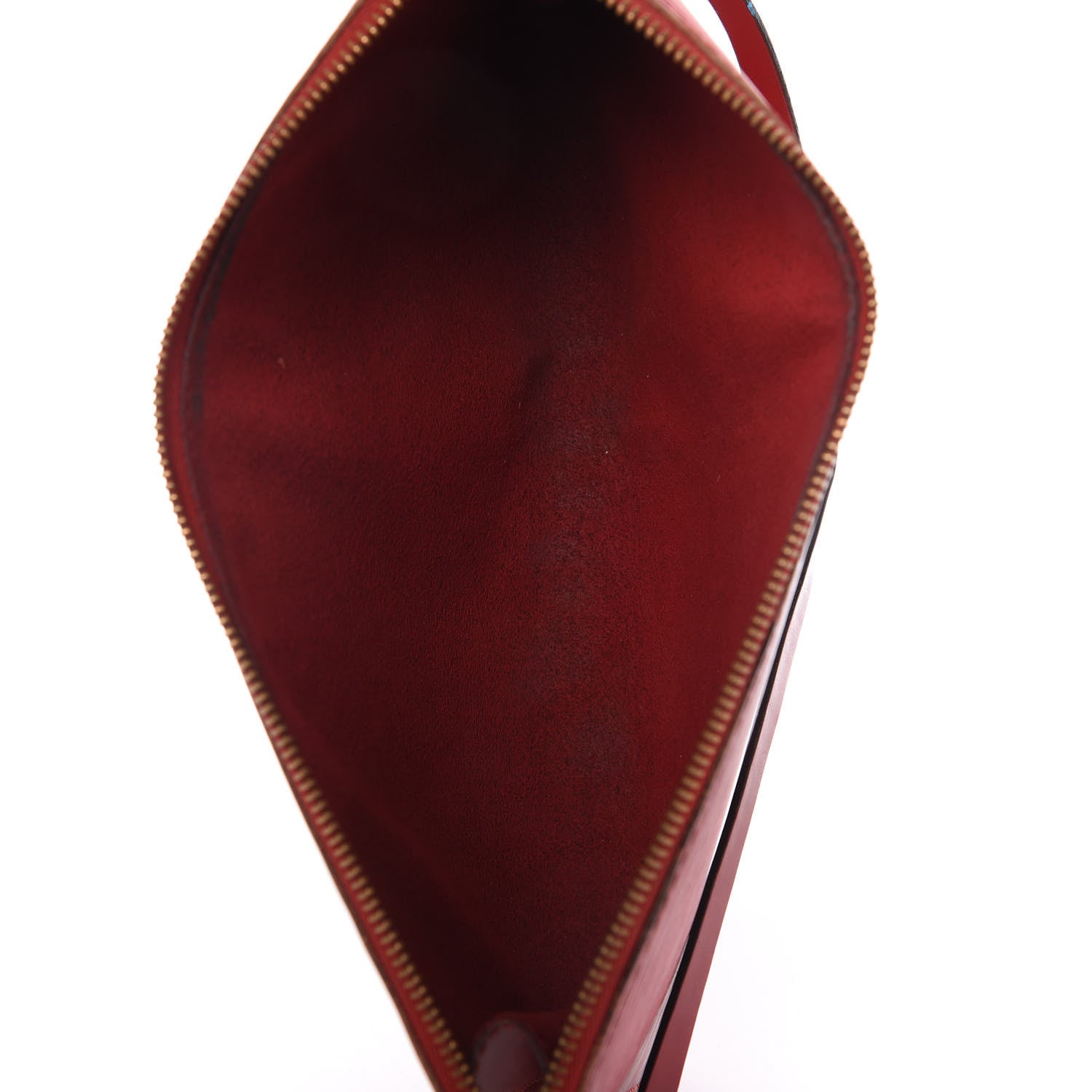 Louis Vuitton Epi Pochette Accessories 24 Castillan Red 5 of 15