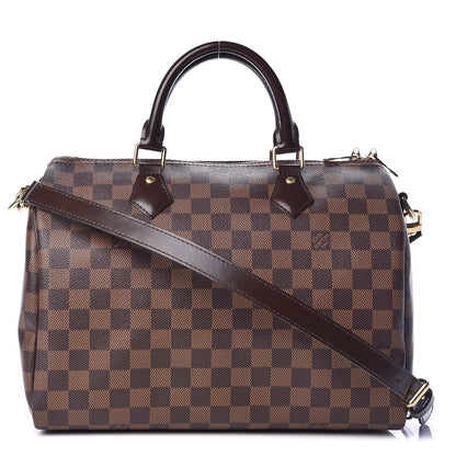 Louis Vuitton Damier Ebene Speedy Bandouliere 30 1 of 15