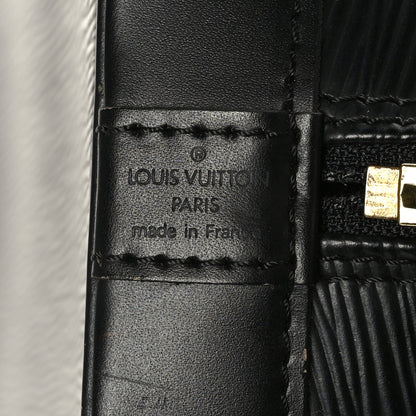Louis Vuitton Epi Alma PM Black 7 of 13