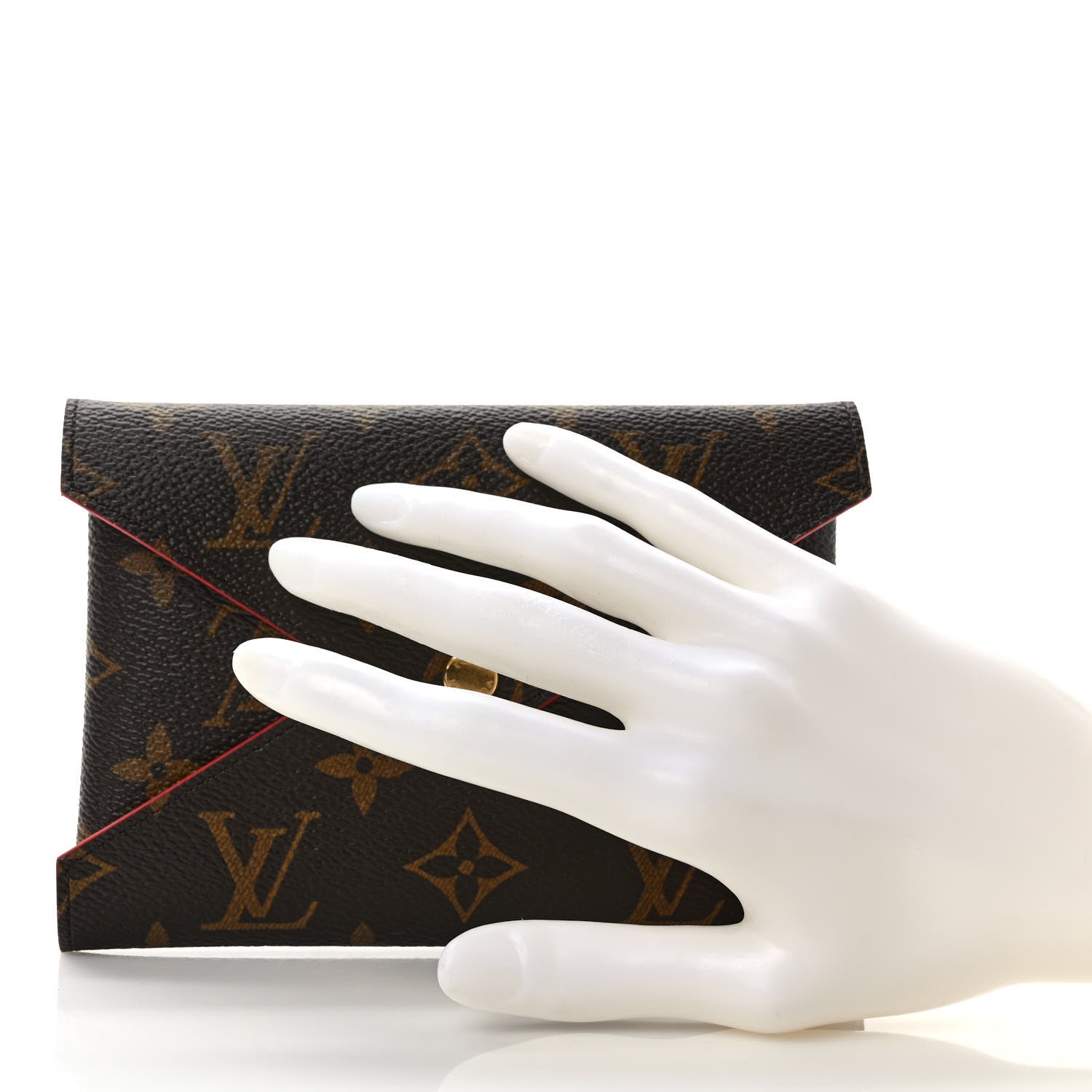 Louis Vuitton Monogram Medium Kirigami Pochette Insert Coquelicot 2 of 6