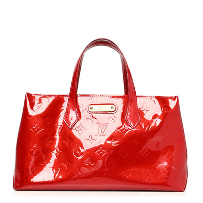 Louis Vuitton Vernis Wilshire PM Pomme D'Amour 1 of 15
