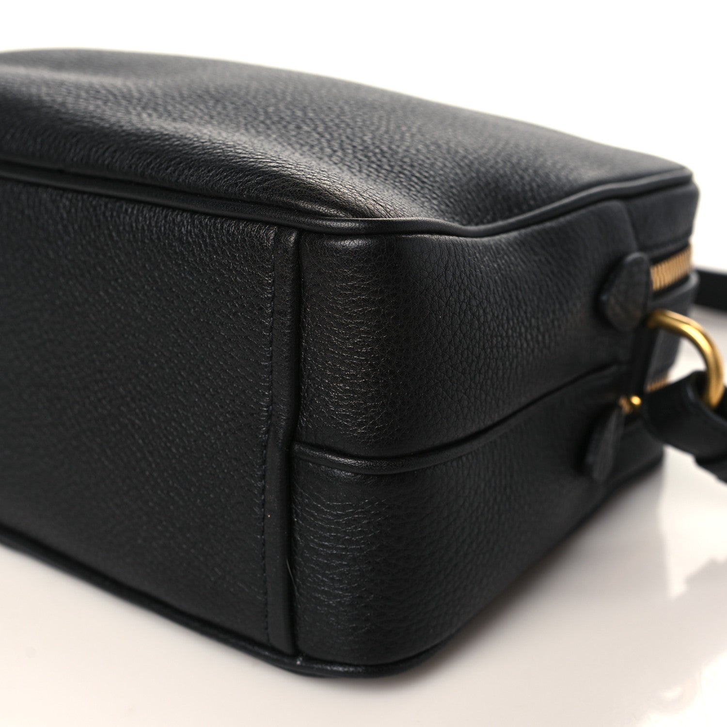 Prada Vitello Phenix Camera Bag Black 10 of 10