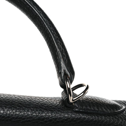 Hermes Taurillon Clemence Kelly Retourne 32 Black 11 of 14