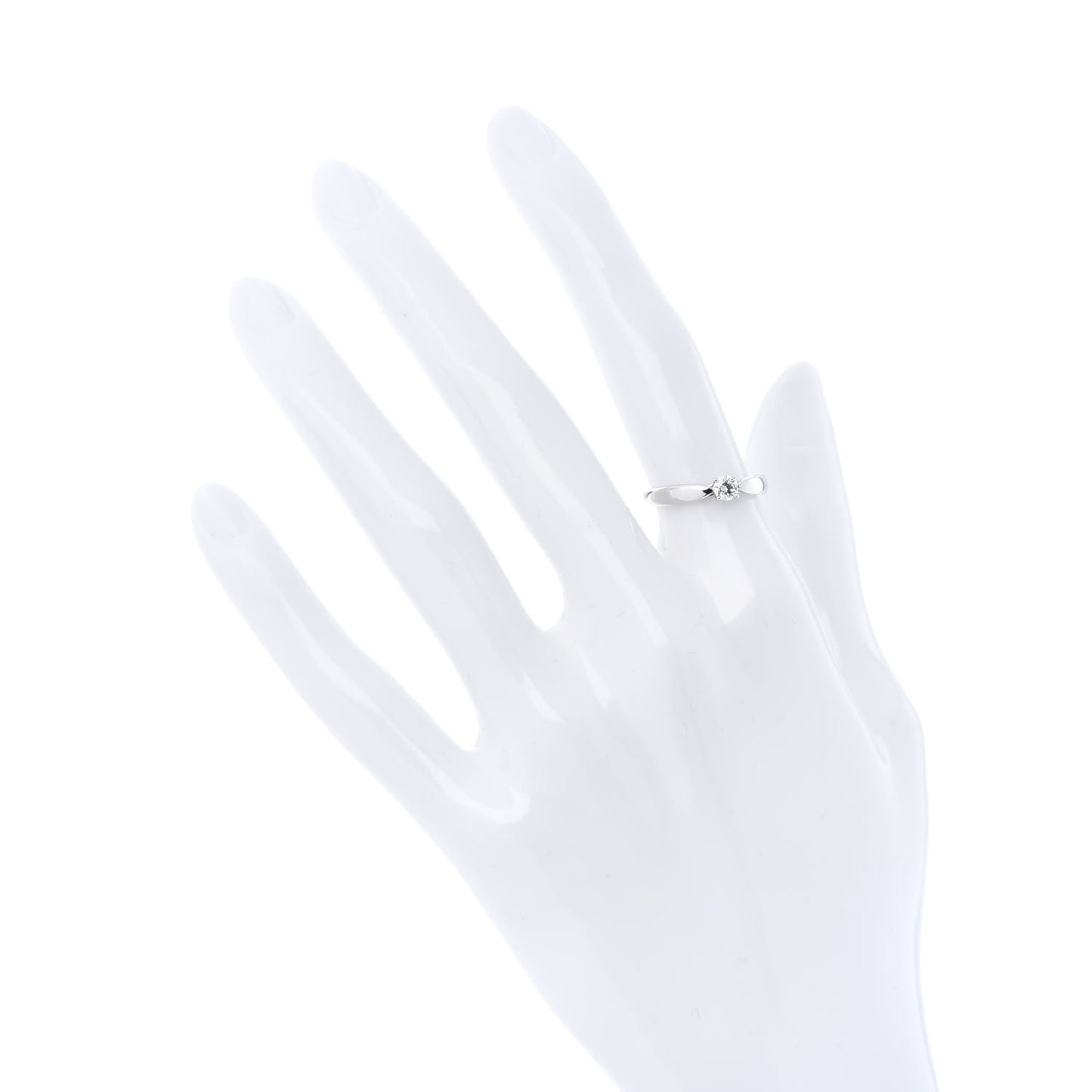 Platinum Diamond .18ct Harmony Solitaire Engagement Ring 49 4.75