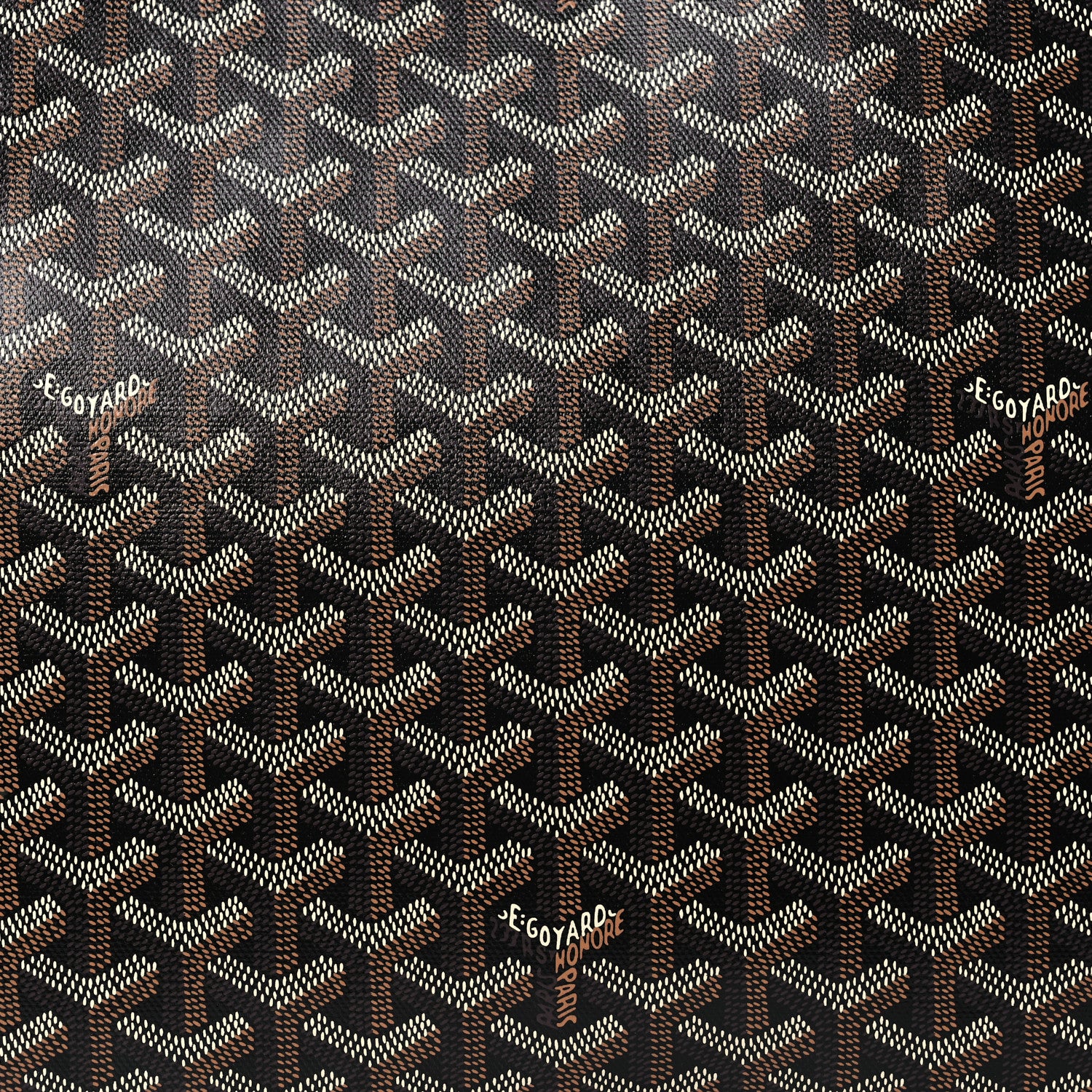 Goyard Goyardine Senat Pochette GM Black 7 of 11