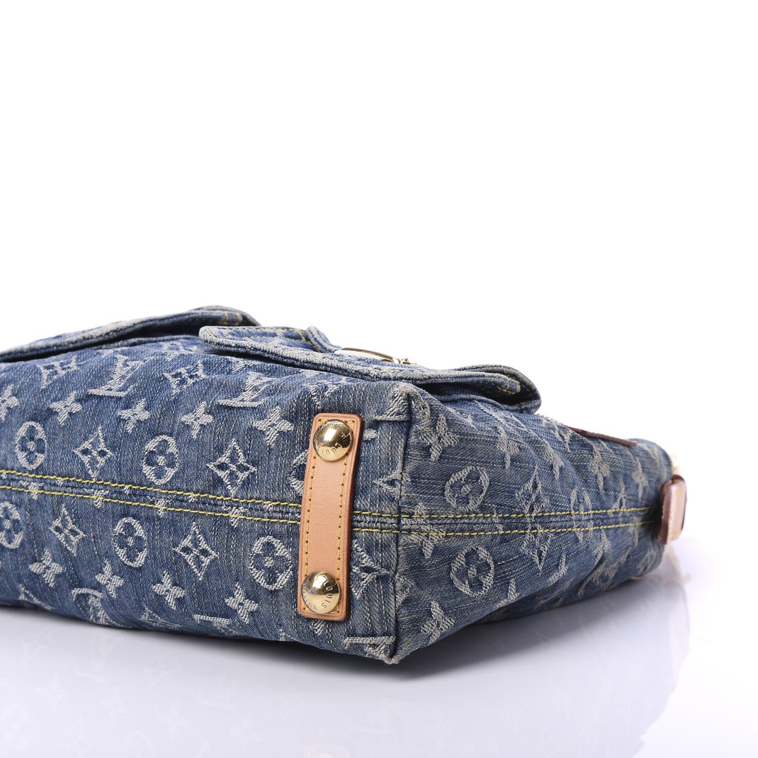 Louis Vuitton Denim Baggy PM Blue 9 of 12