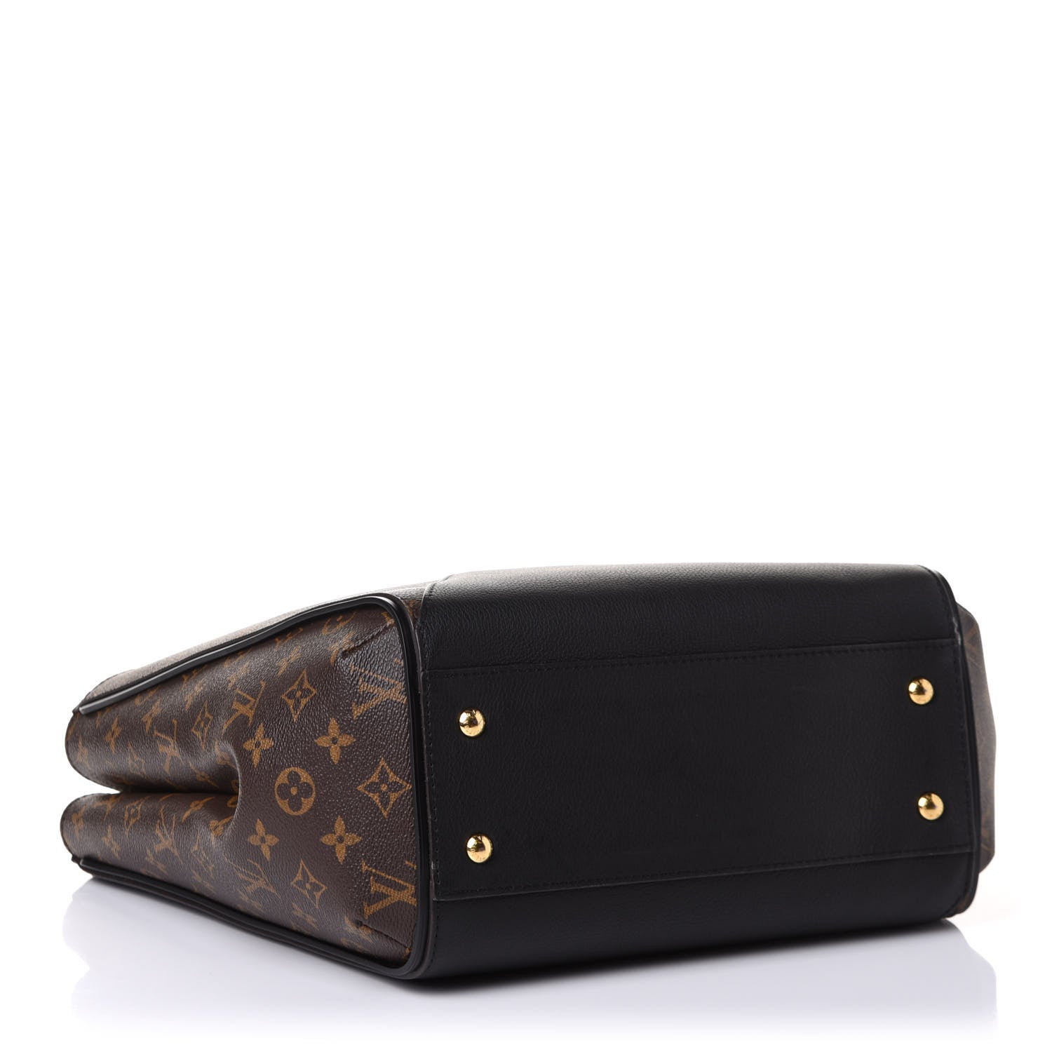 Louis Vuitton Calfskin Monogram Kimono Tote Black 4 of 10
