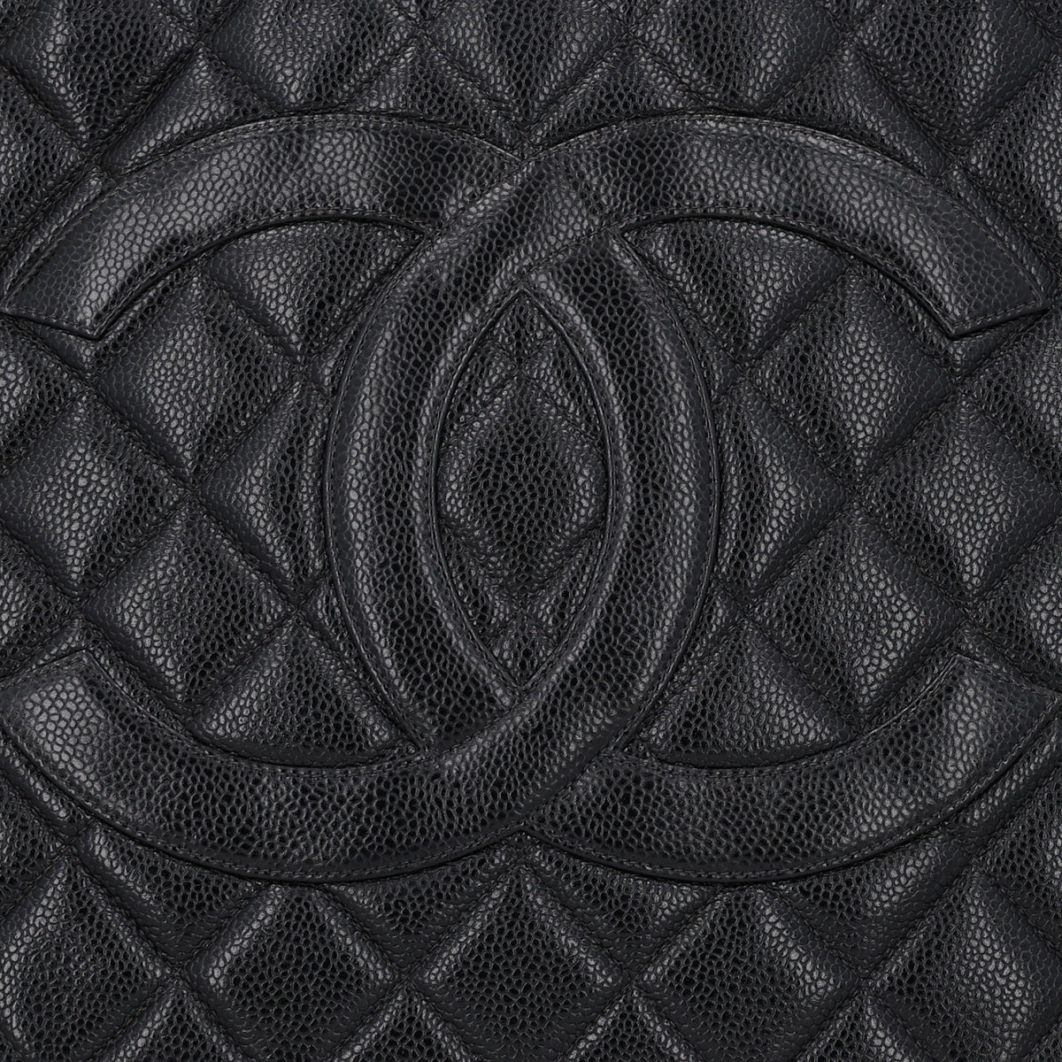 Chanel Caviar Quilted Medallion Tote Black 8 of 10