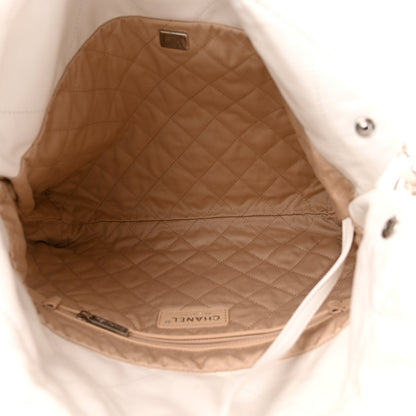 Chanel Shiny Calfskin Quilted Small Chanel 22 White 6 of 11