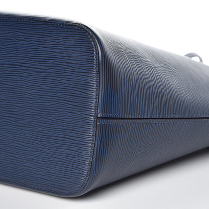 Louis Vuitton Epi Neverfull MM Indigo 9 of 13