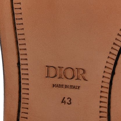 Christian Dior Calfskin Mens Derby Evidence Shoes 43 Black 10 of 10
