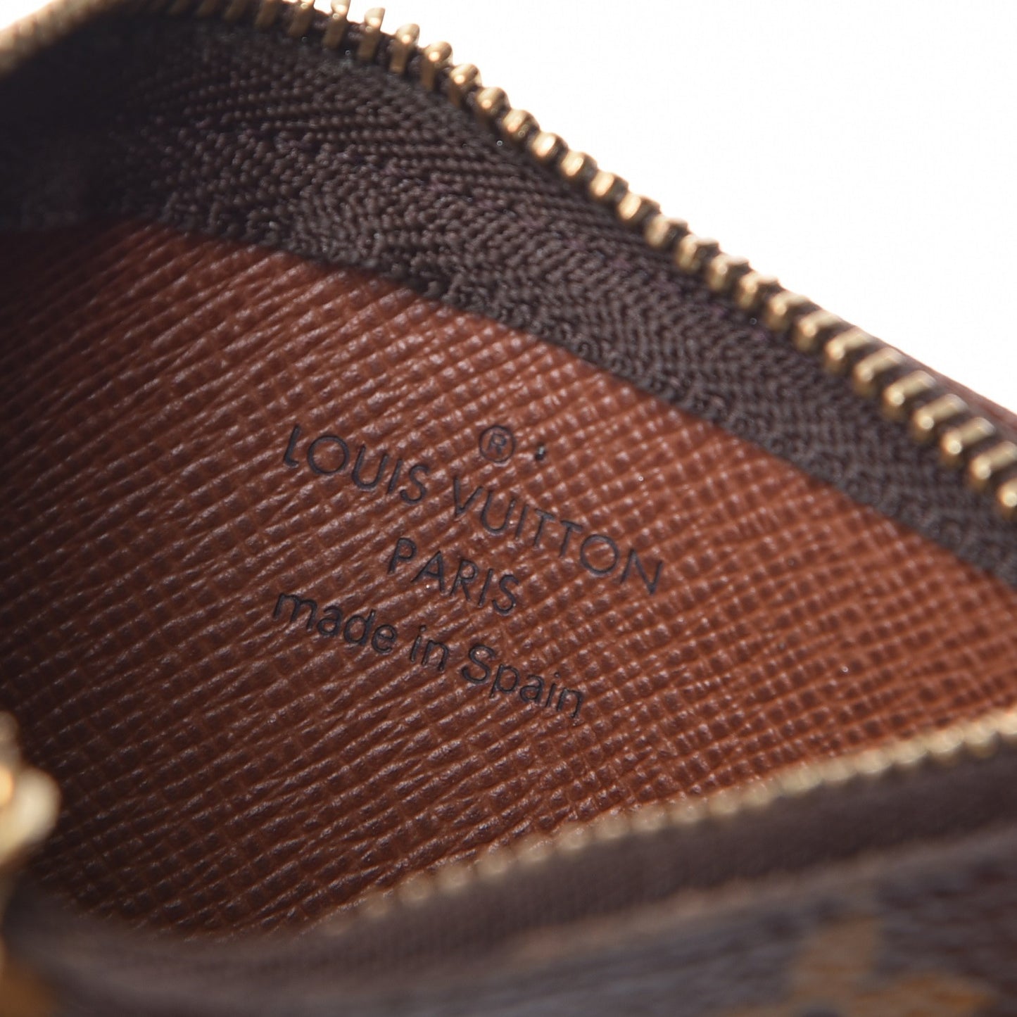 Monogram Key Pouch