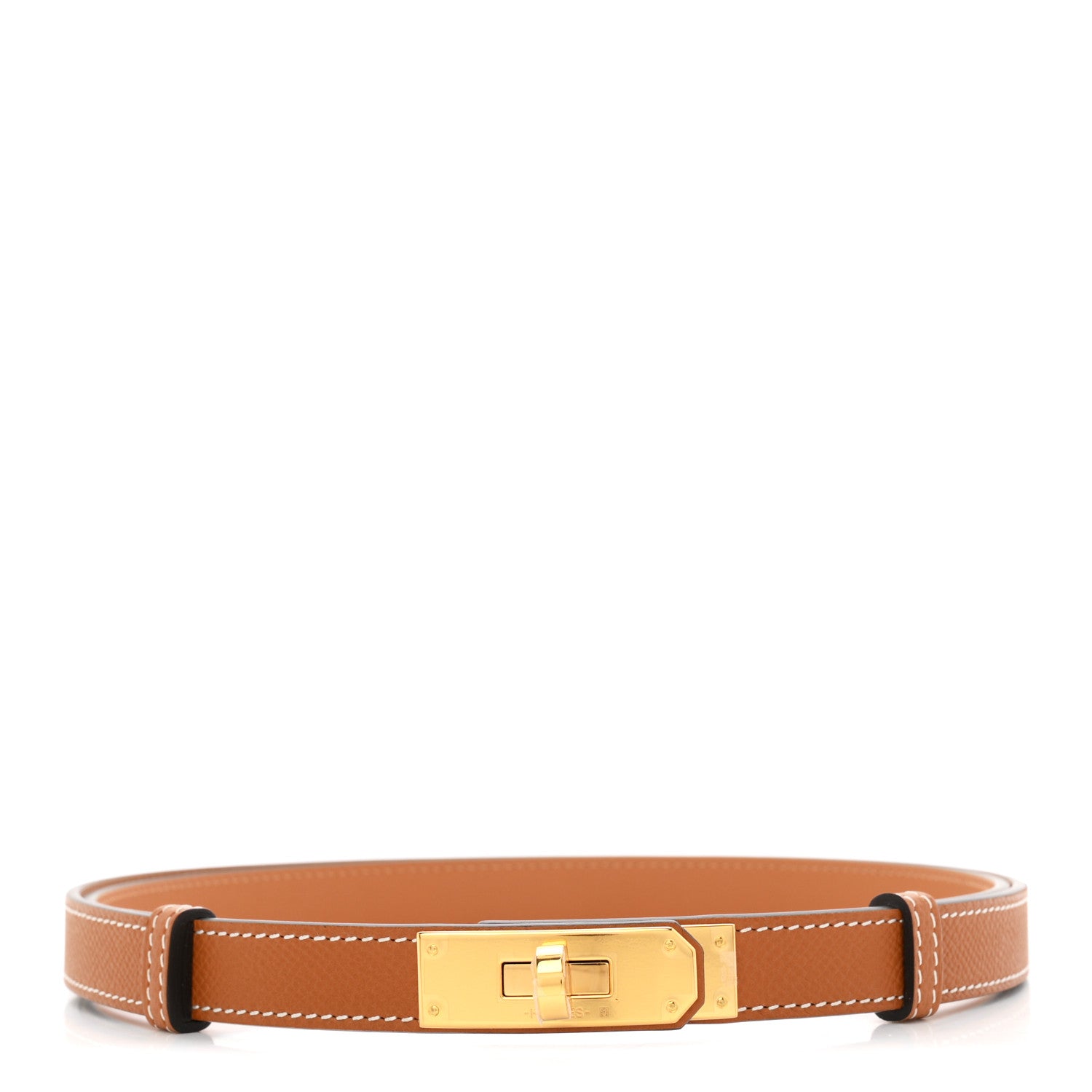Hermes Epsom Kelly Belt Gold 1 of 4