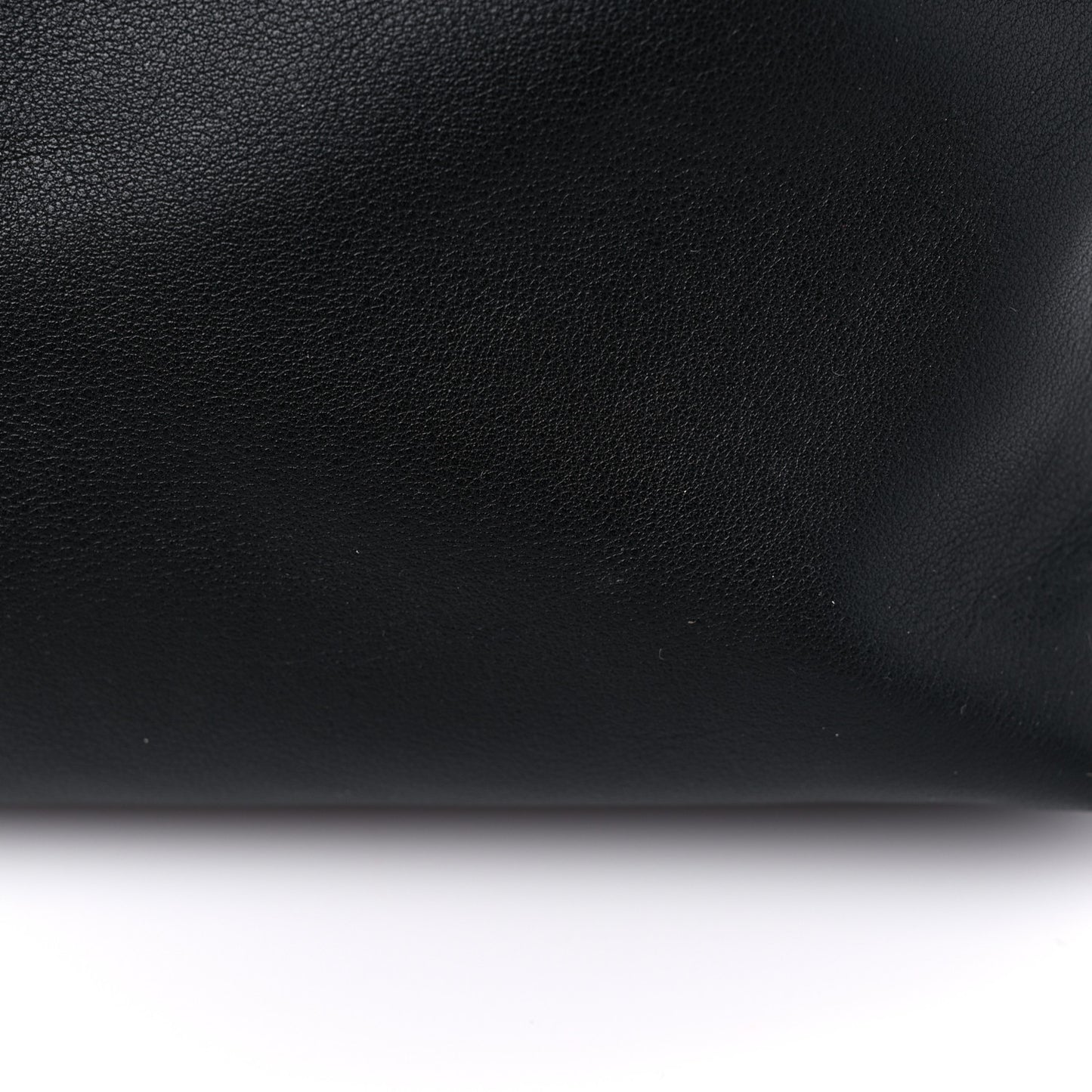Nappa Calfskin Mini Flamenco Knot Clutch With Chain Black